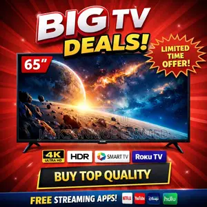 Original Smarts TCL 65 Inches Tv