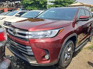 Toyota Highlander Limited Platinum 4x4 V6 (3.5L 6cyl 8A) 2018 Red