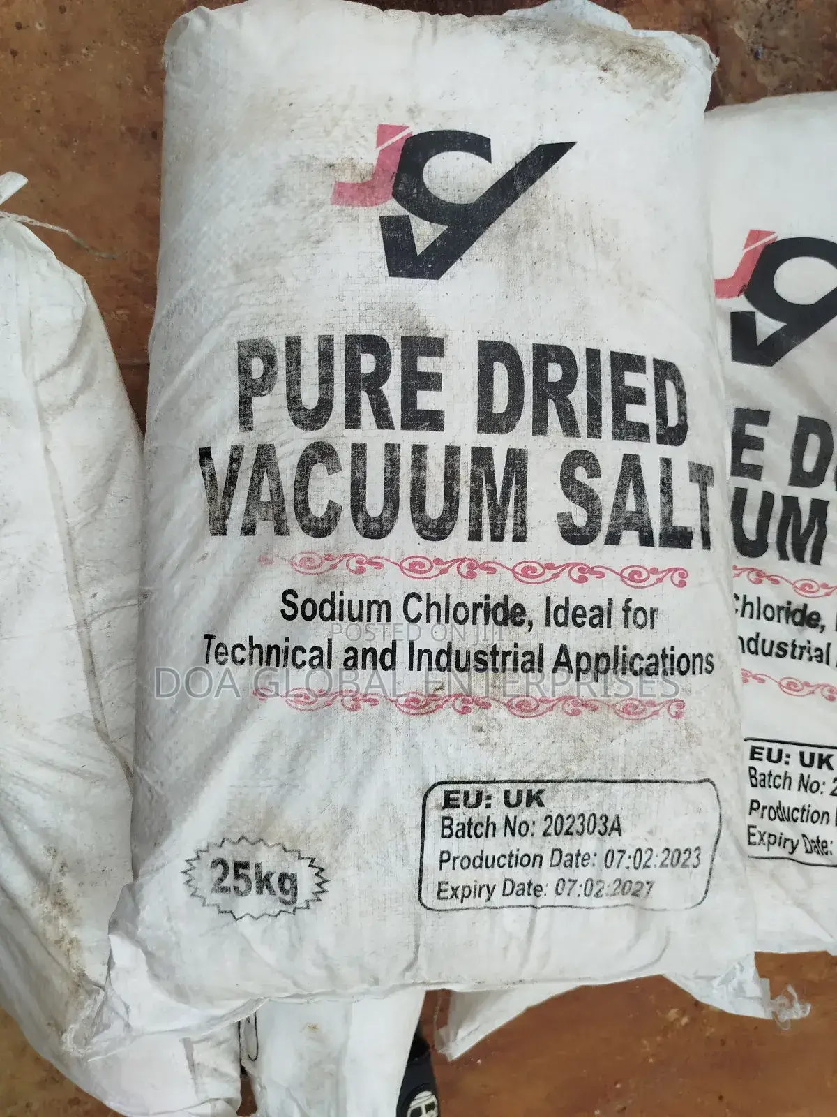 Pure Dried Vacuum Salt
