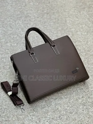 Best Quality Luxury Laptop Bags Mont Blanc Well Banded