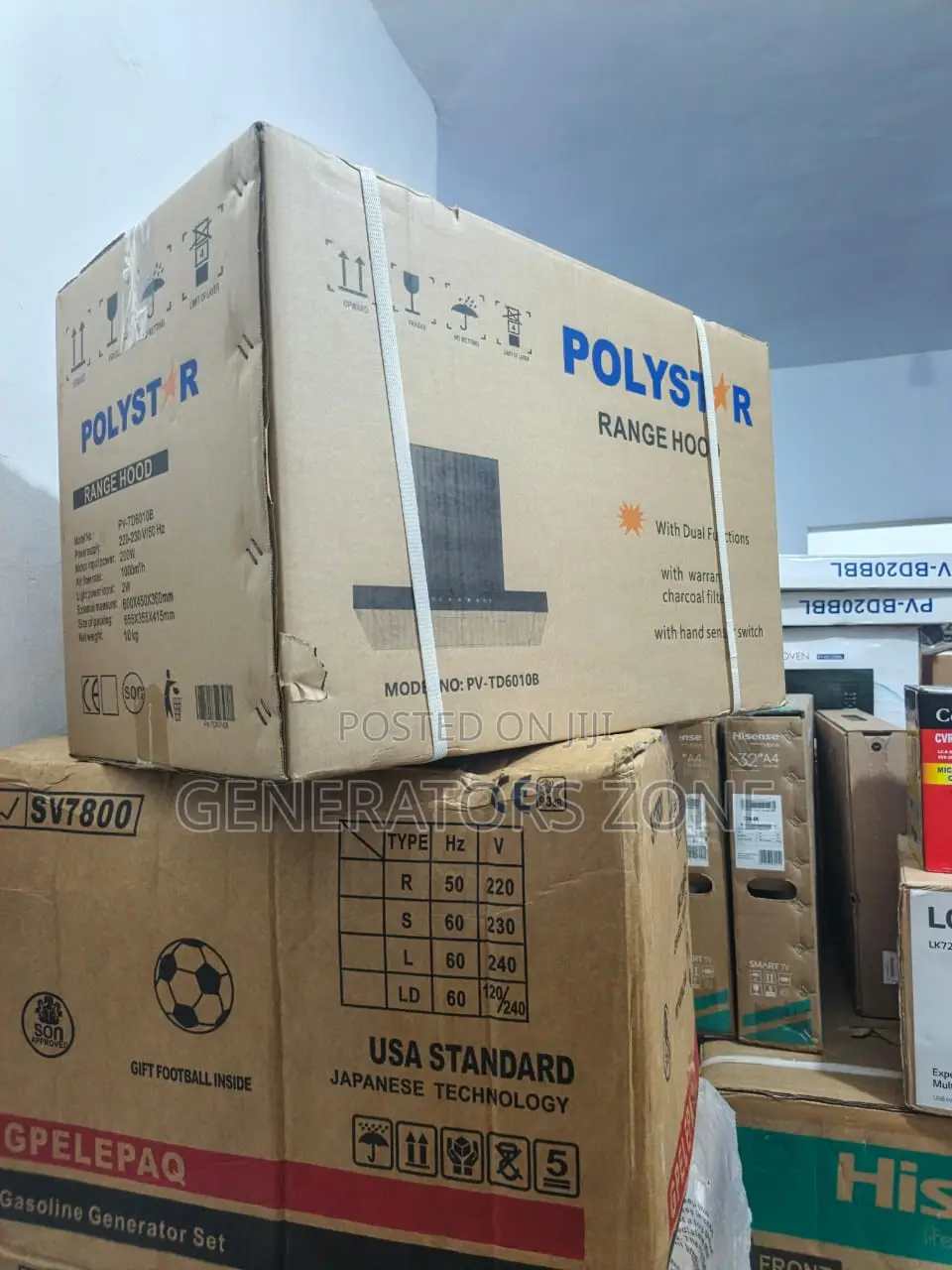 60cm Polystar Wall Mounted Hood Pv-Td6010b