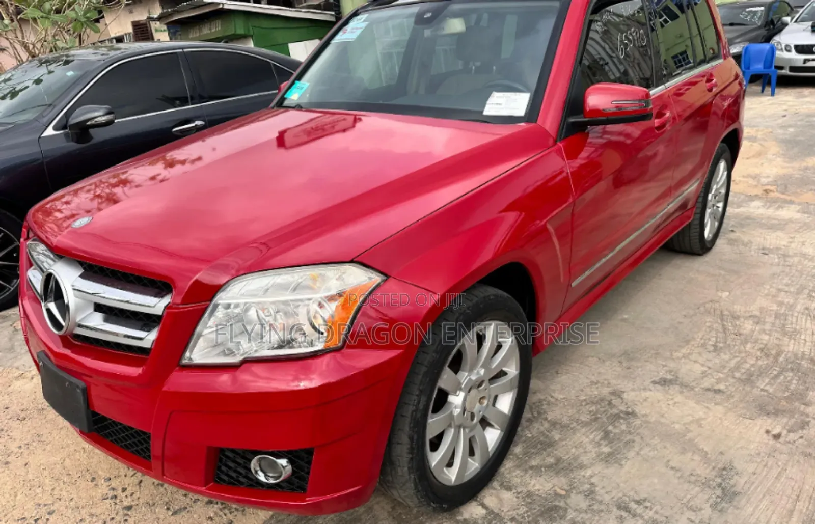 Mercedes-Benz GLK-Class 2011 Red