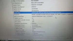 Laptop Lenovo ThinkPad L470 8GB Intel Core i5 SSD 256GB