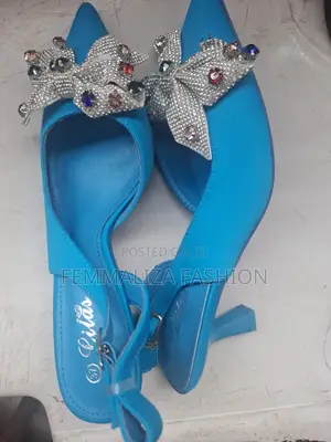 Ladies Stilletto Covered Shoe