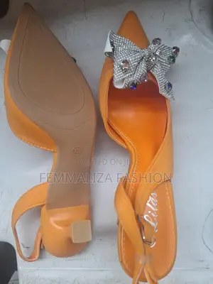 Ladies Stilletto Covered Shoe