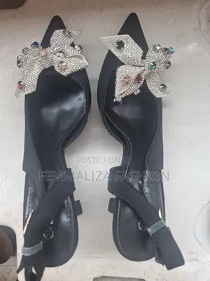 Ladies Stilletto Covered Shoe