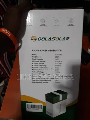 Colasolar 1kwh 200w Output Solar Generator