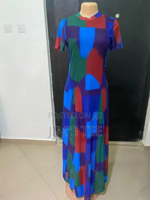 Multicolour Long Gown