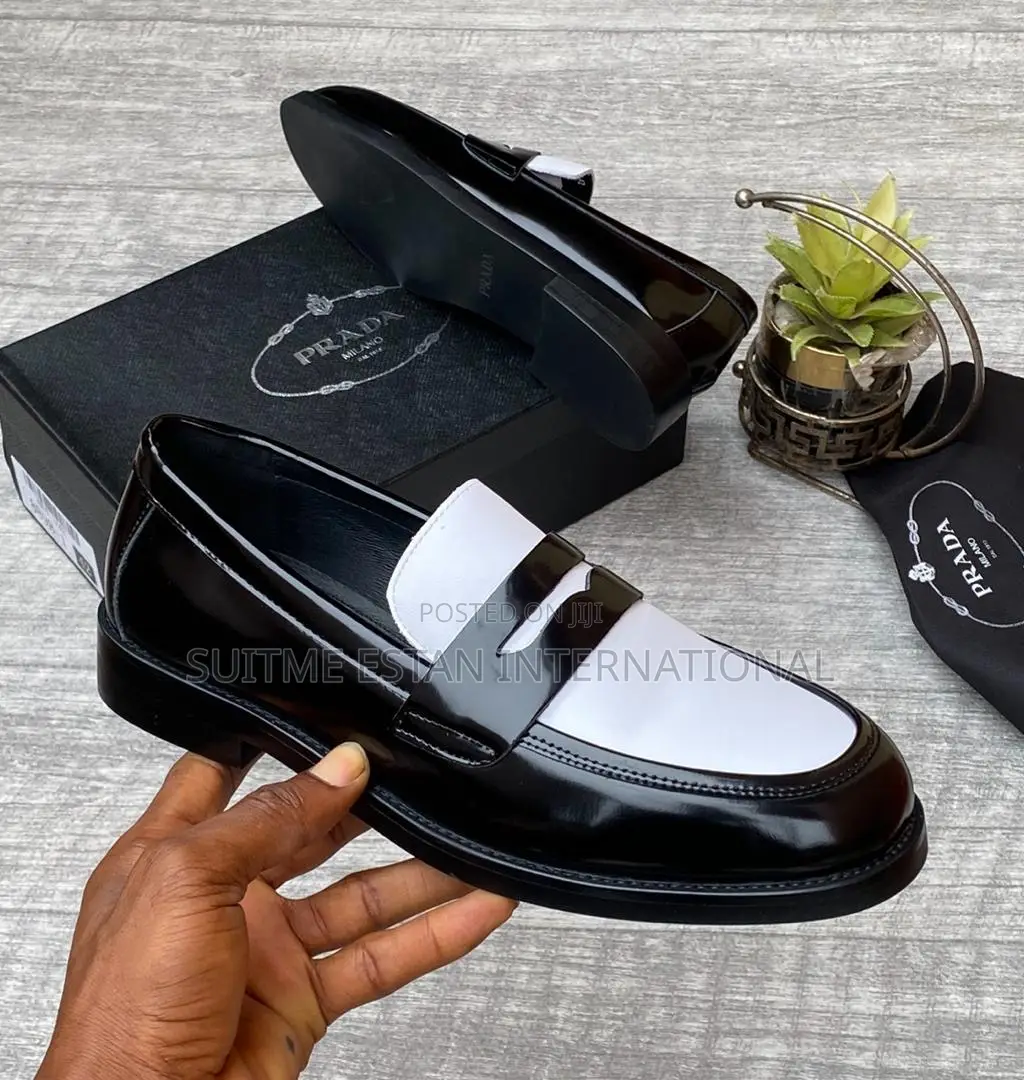 Prada and Versace Shoe