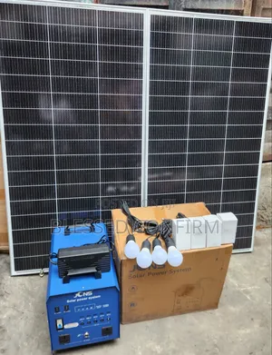 Latest 1800w Solar Power Generator With 4dc Bulbs