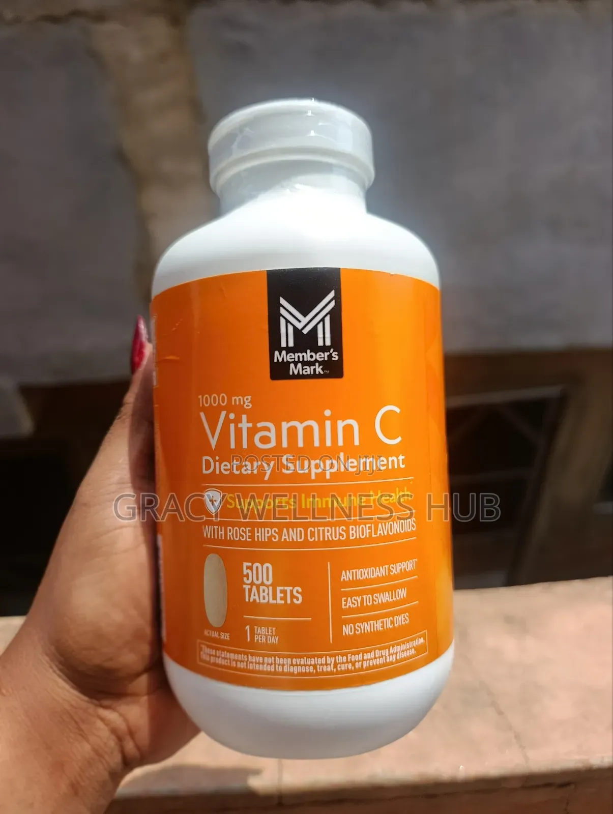 Member's Mark Vitamin C 1000mg 500 Tablets