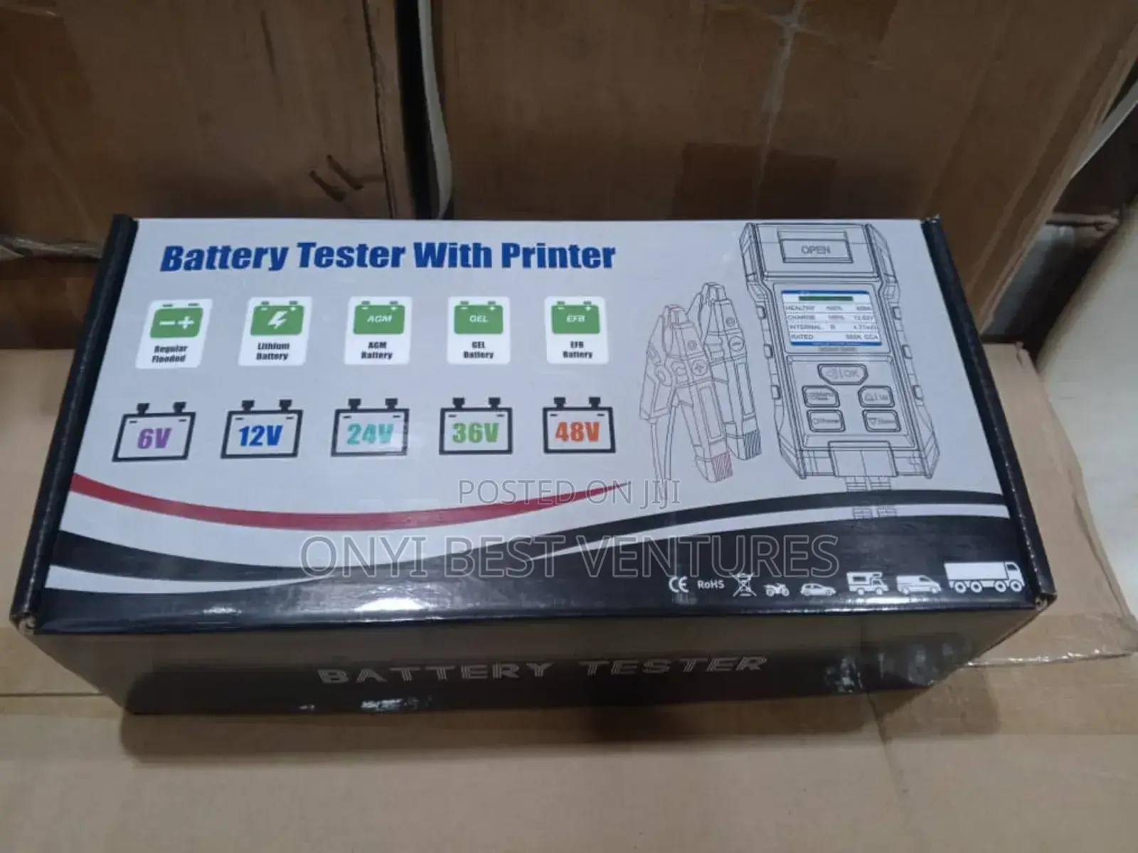 Battery Tester Printer -600