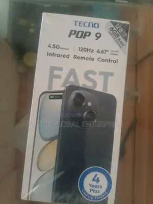 New Tecno Pop 9 128 GB Black