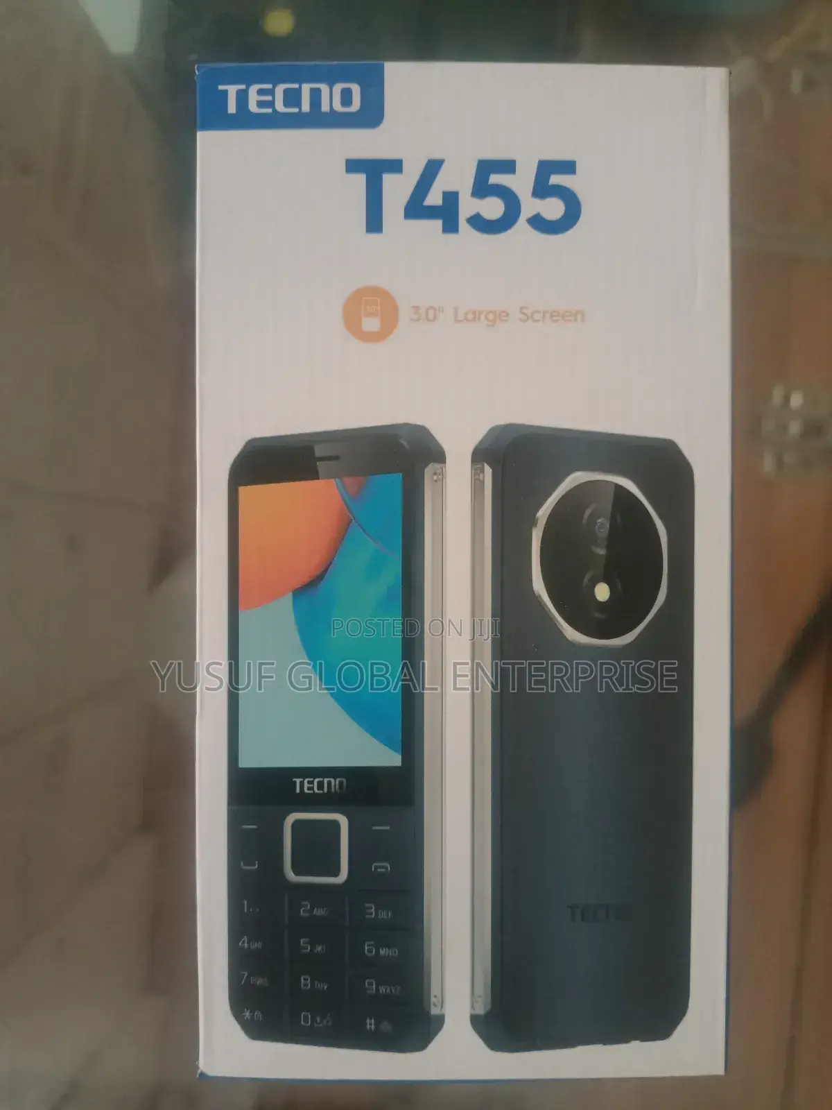 New Tecno T455 Black
