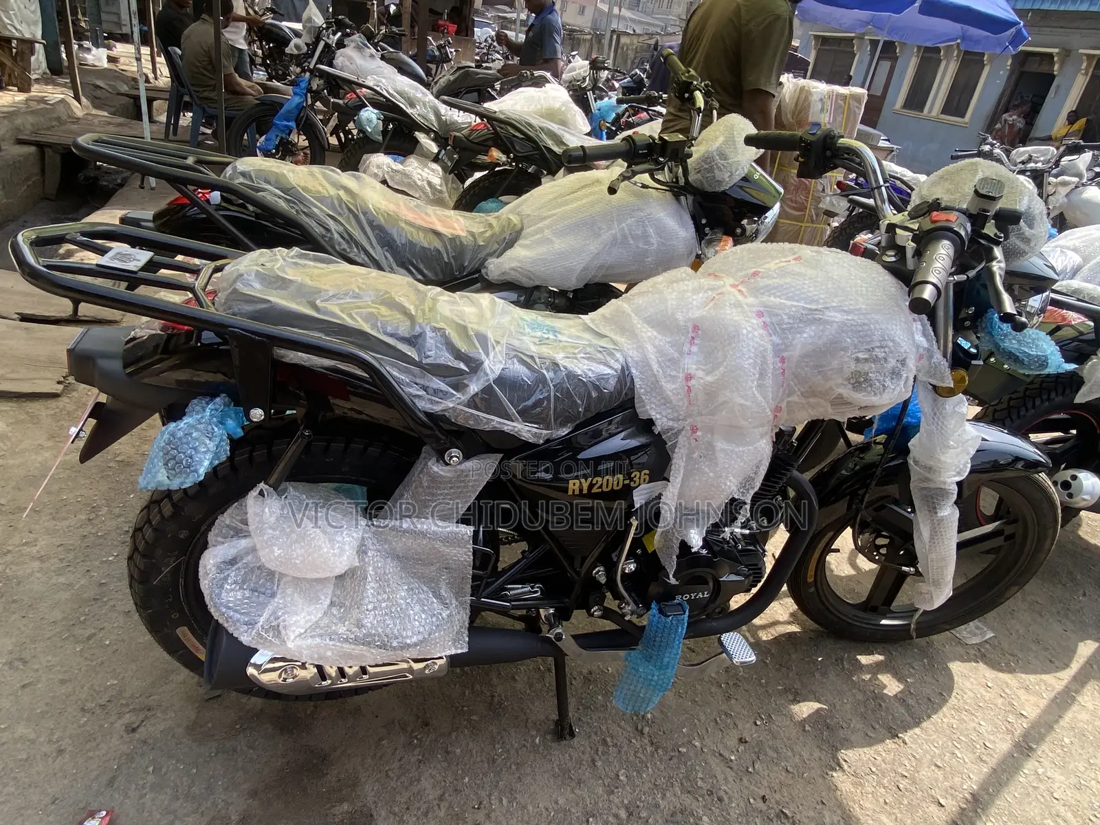 New Royal Motorcycle 2026 Black