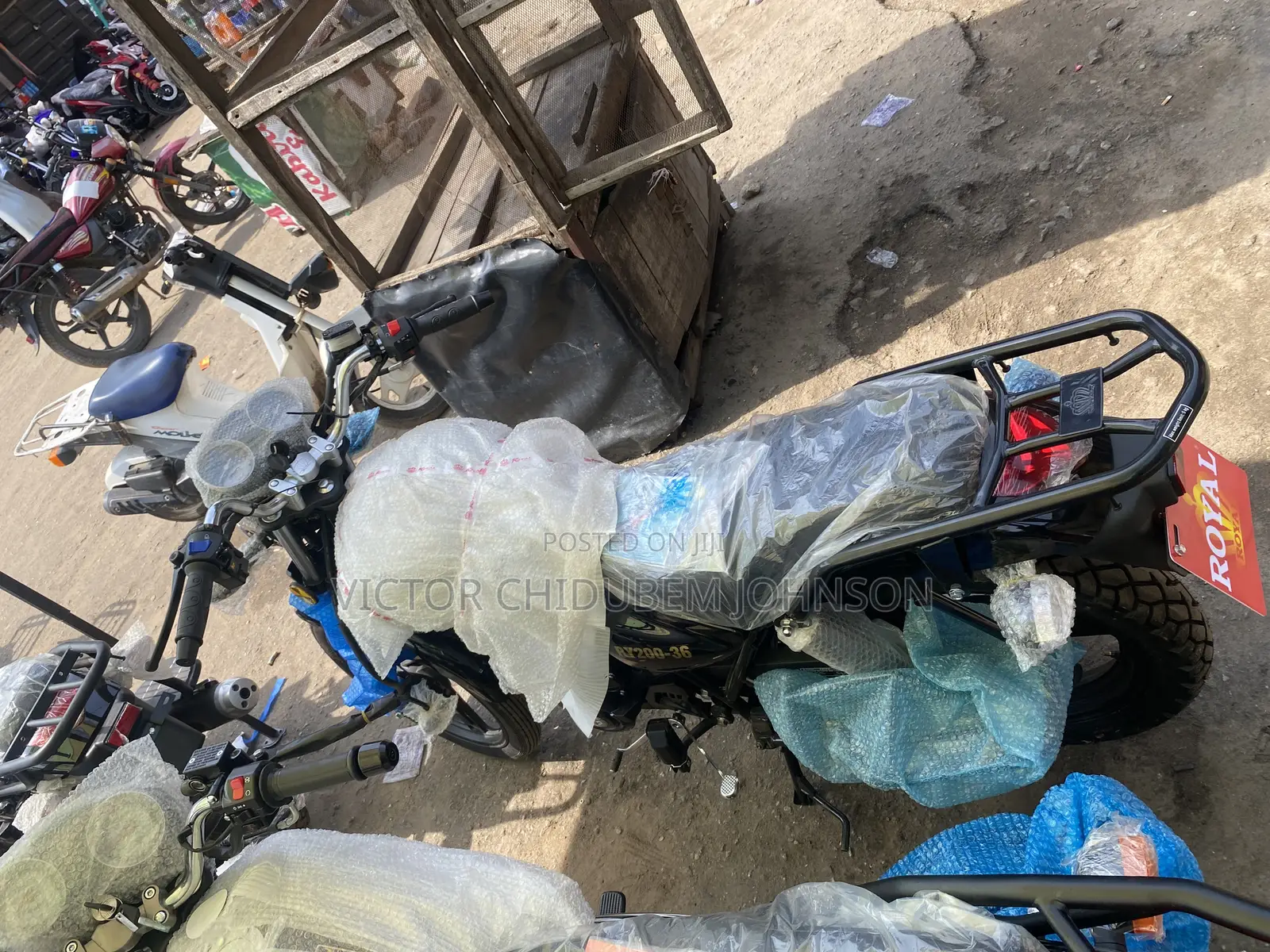 New Royal Motorcycle 2026 Black