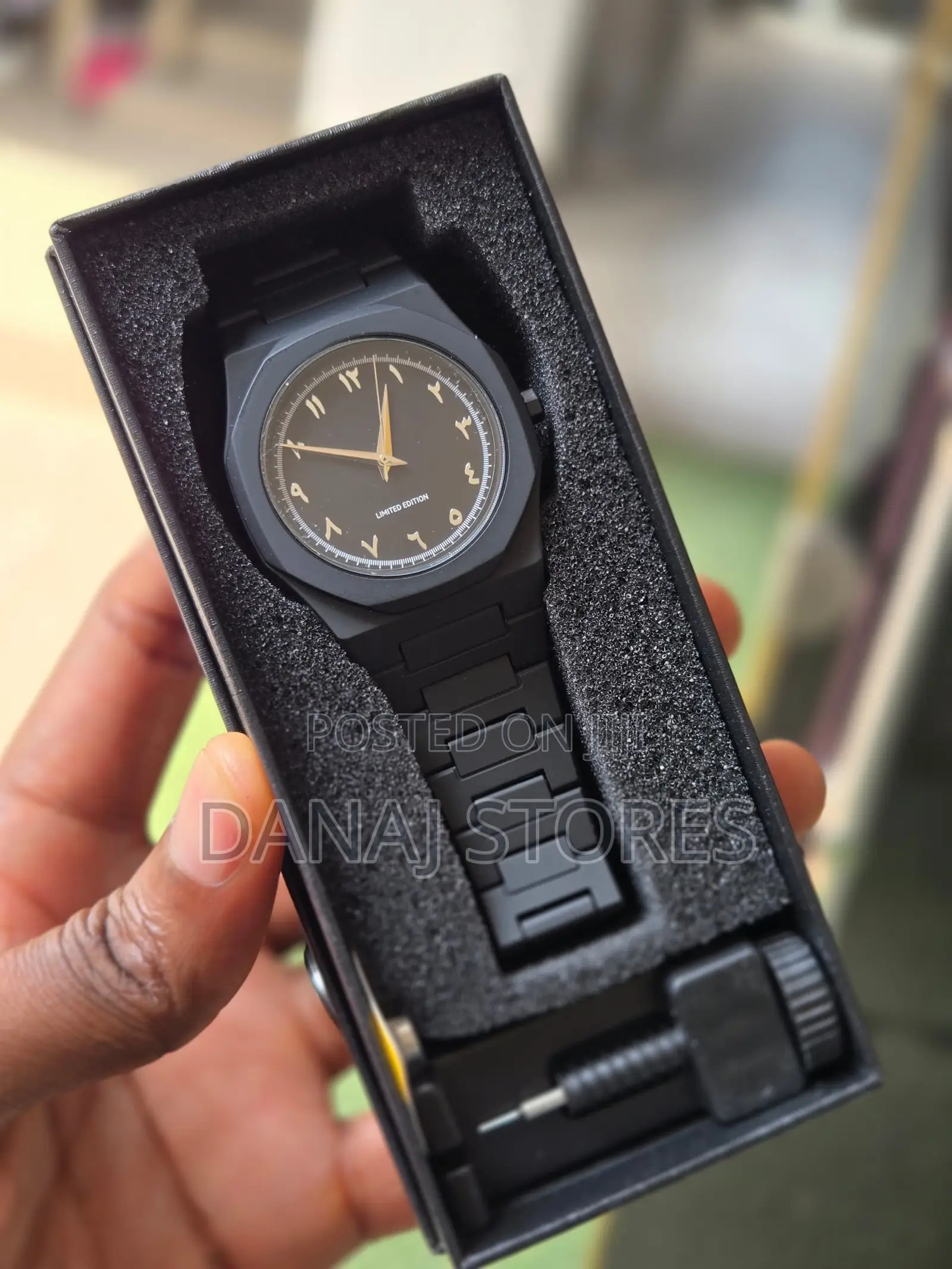 Valenzo Jet Black Watch