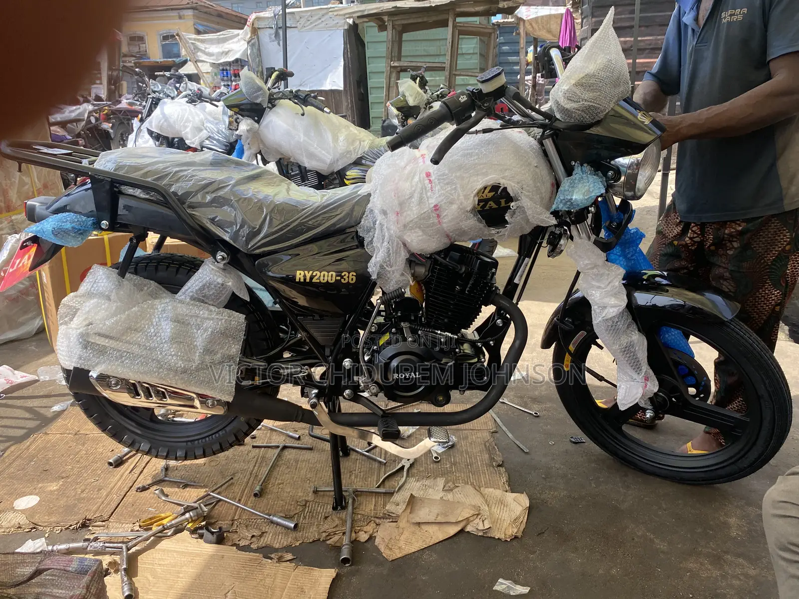 New Royal Motorcycle 2026 Black