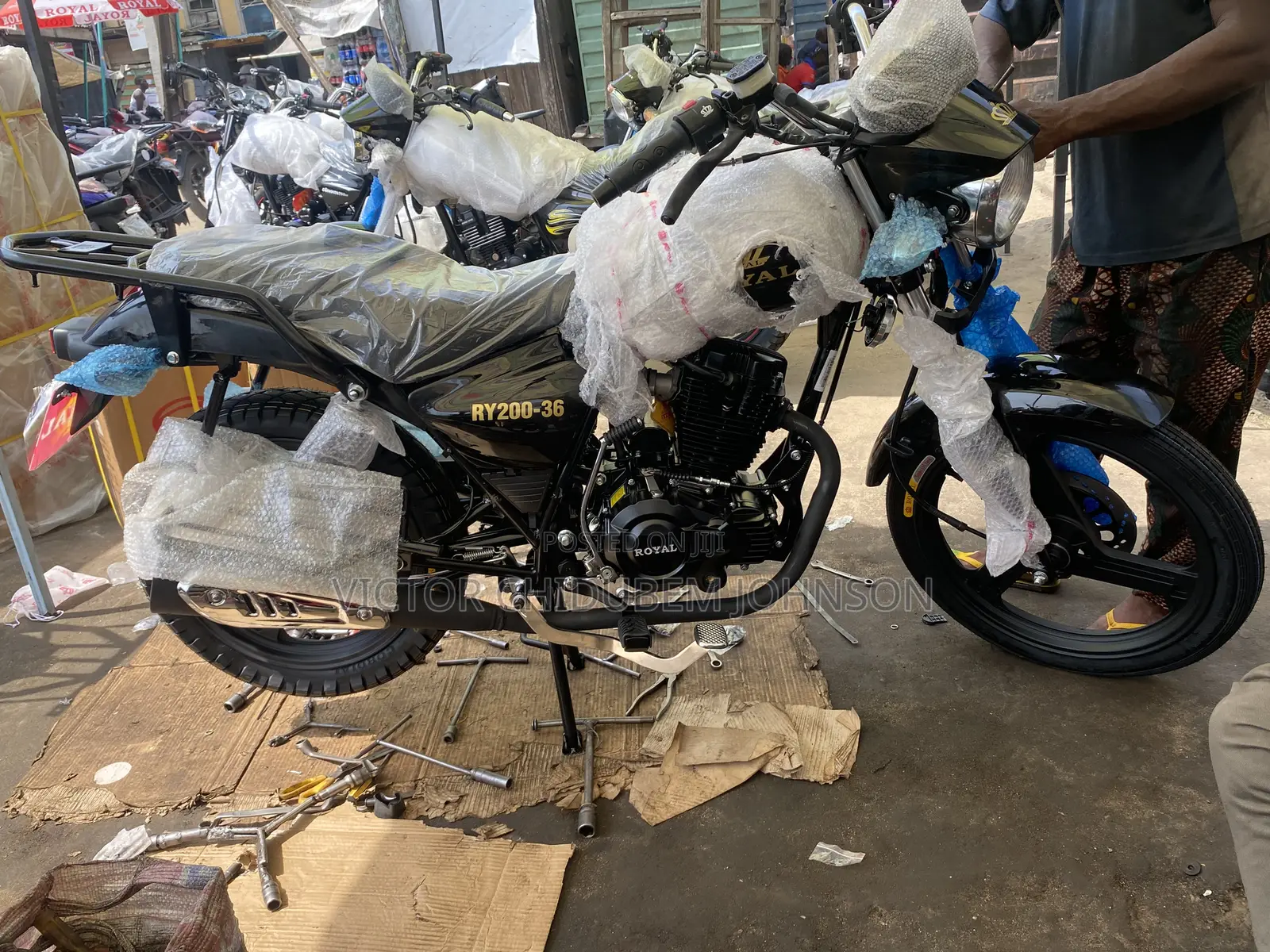 New Royal Motorcycle 2026 Black