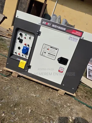 High Quality 12.5kva Senci Diesel Soundproof Generator 1years Wty