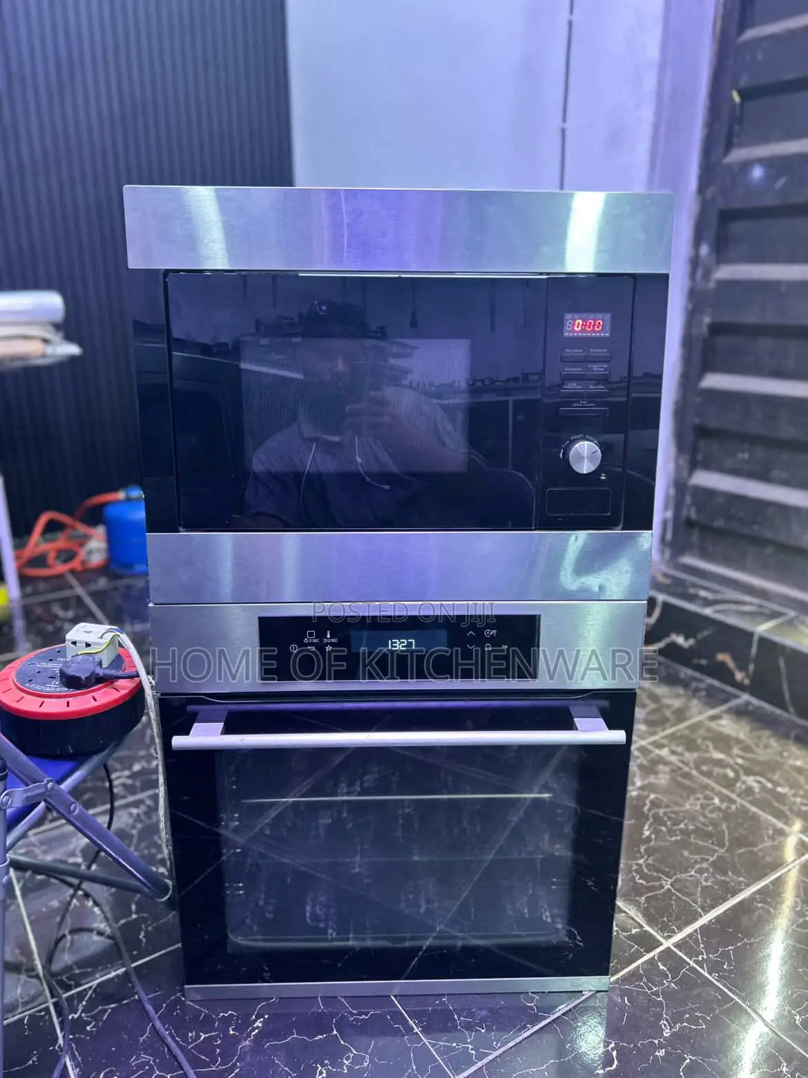 Electric Inbuilt Oven And Microwave Set
