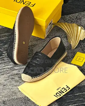Original Fendi Espadrilles Loafers Shoes