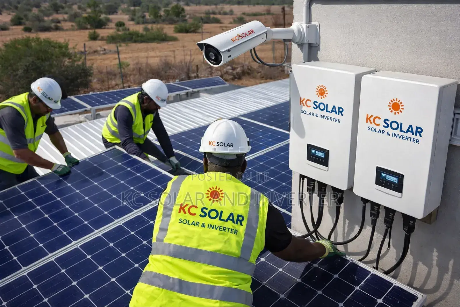 Solar and CCTV Installation