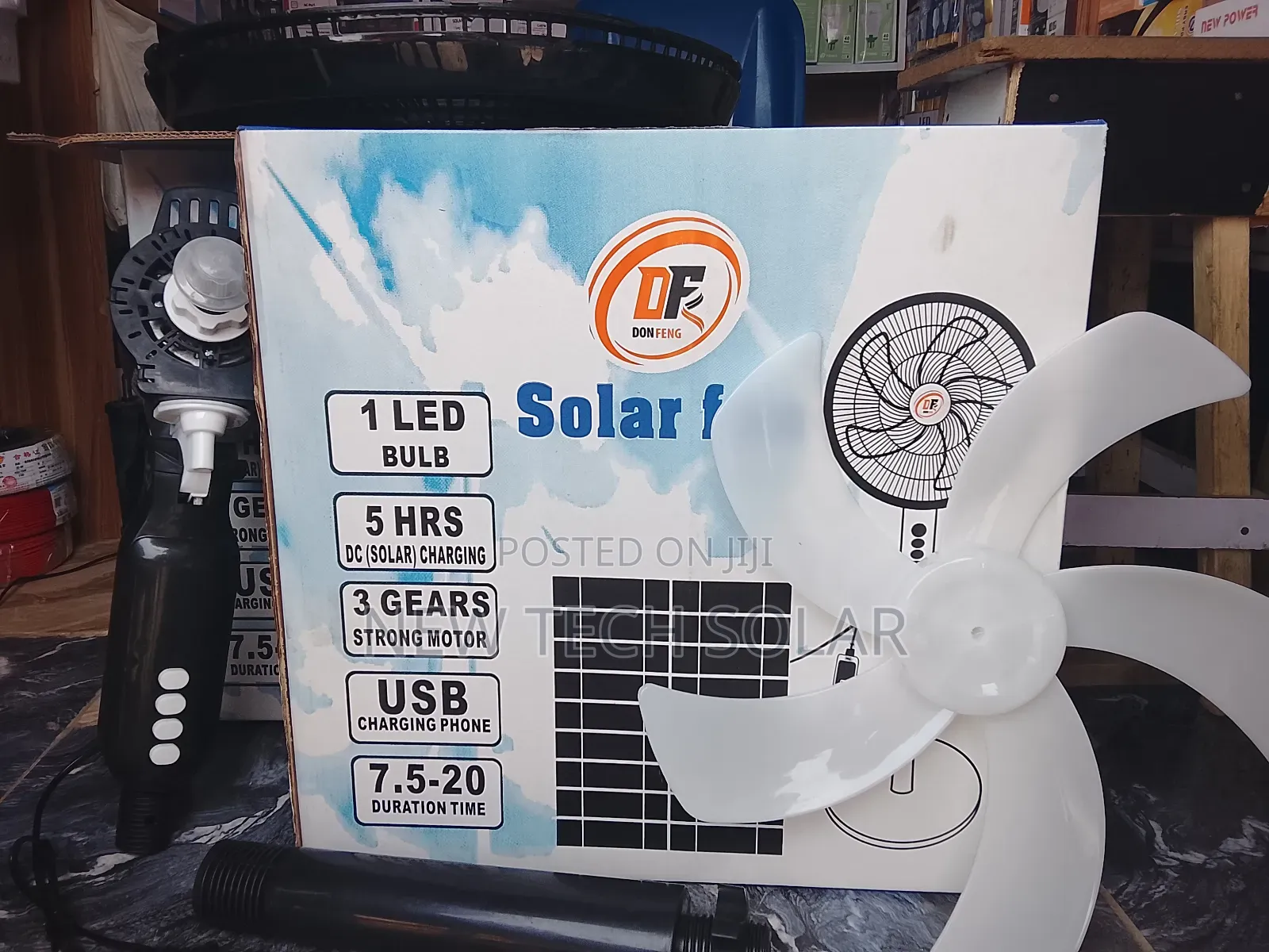 Non Reachable Fan for Solar