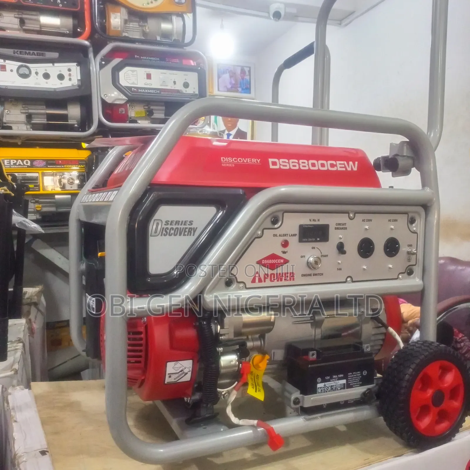 Ipower Ds6800cew 5kva Generator Set
