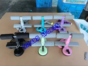Double Sunction Sit Up Bar Assistance Device With Pull Rope Situp