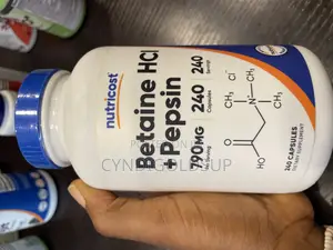 Betaine HCL + Pepsin 790mg