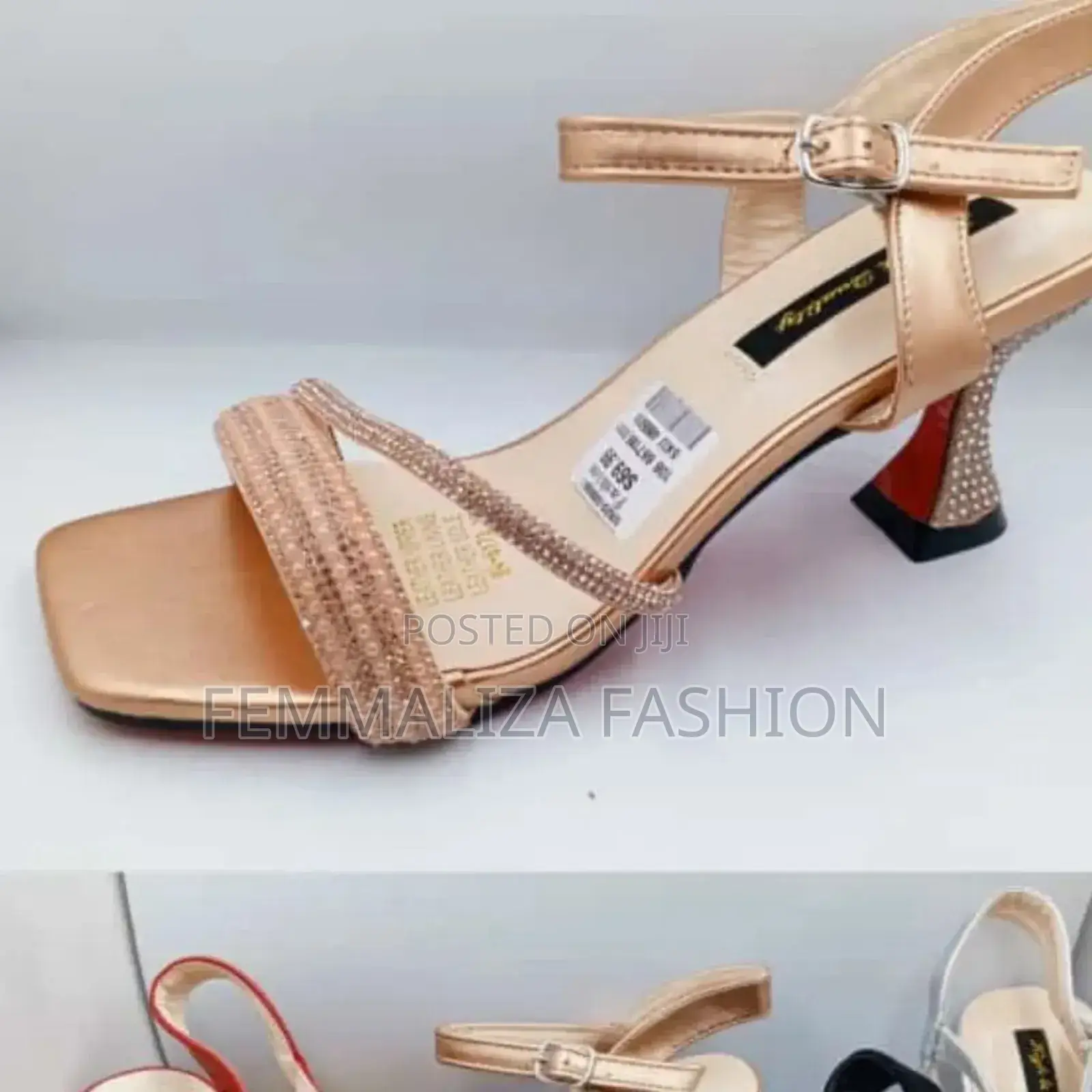Ladies Rhinestone Stilletto Heels