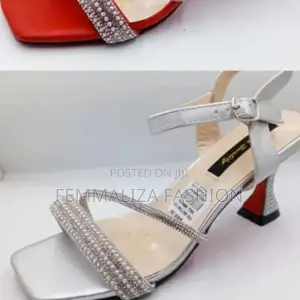 Ladies Rhinestone Stilletto Heels