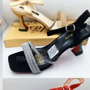 Ladies Rhinestone Stilletto Heels