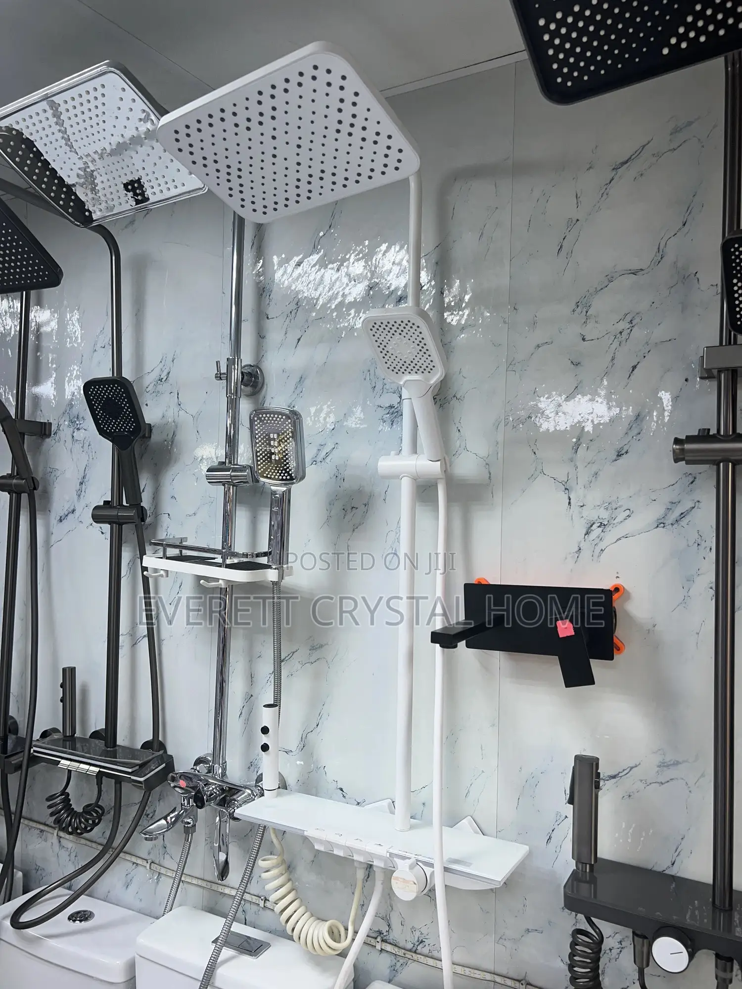 White Executive Shower