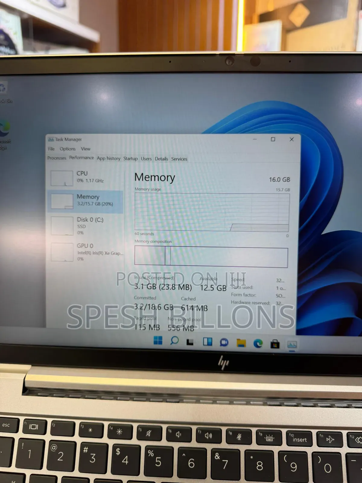 Laptop HP EliteBook 830 G8 16GB Intel Core I7 SSD 512GB