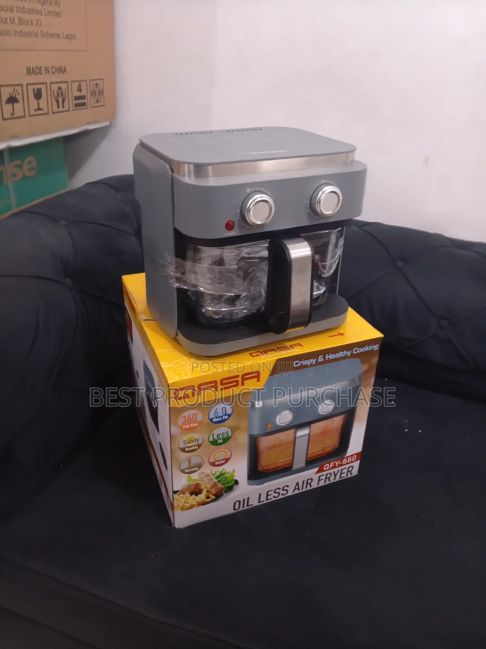 Qasa Air Fryer – Crispy Food, Less Fat