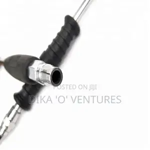 Tire Air Chuck With Long Rubber Handle