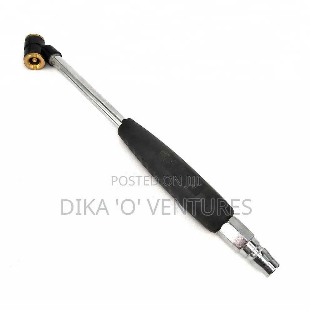 Tire Air Chuck With Long Rubber Handle