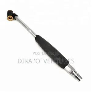 Tire Air Chuck With Long Rubber Handle