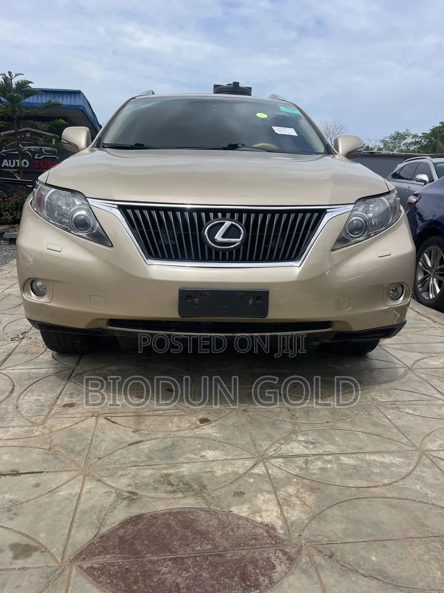 Lexus RX 350 2011 Gold