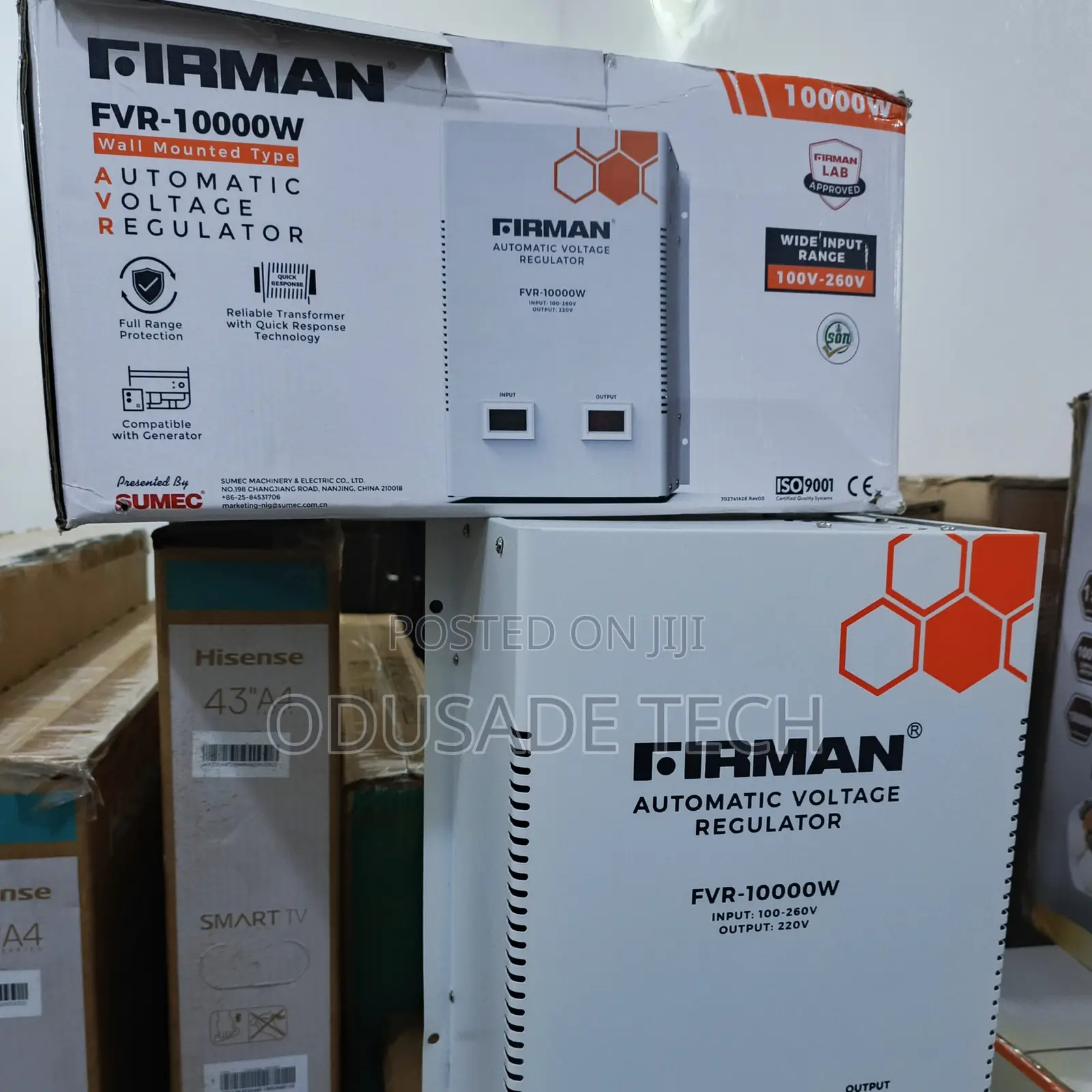 Firman 10,000 Watts Stabilizer - Wide Input Voltage Range