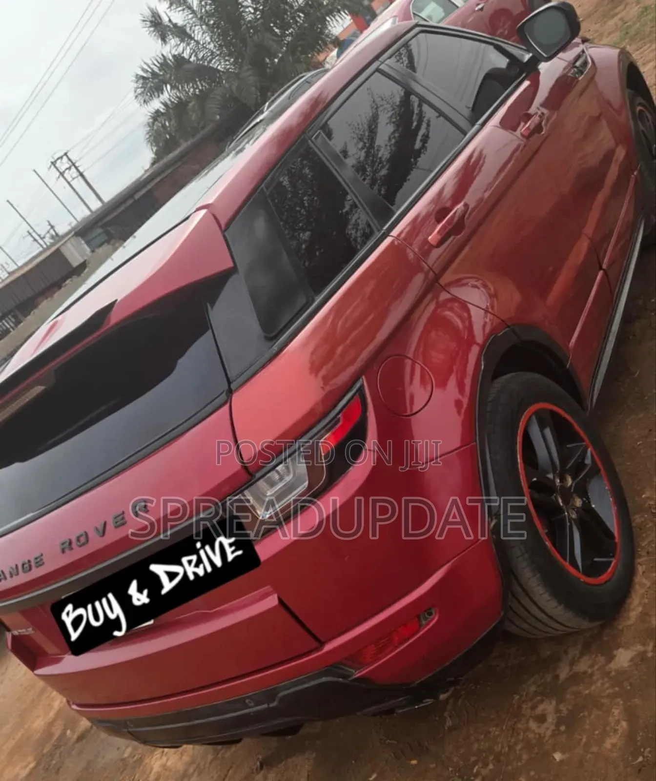 Land Rover Range Rover Evoque 2013 Red