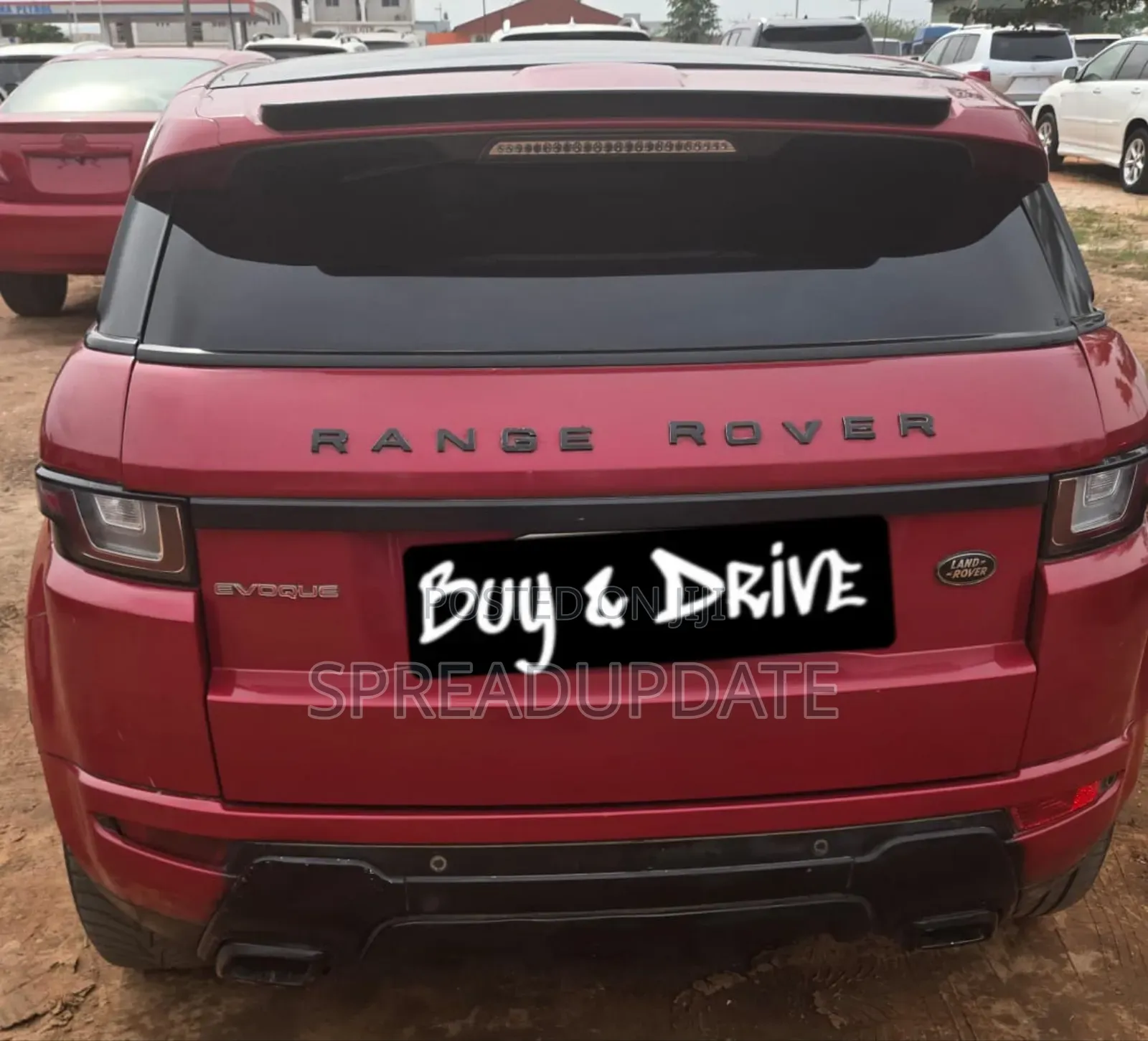 Land Rover Range Rover Evoque 2013 Red