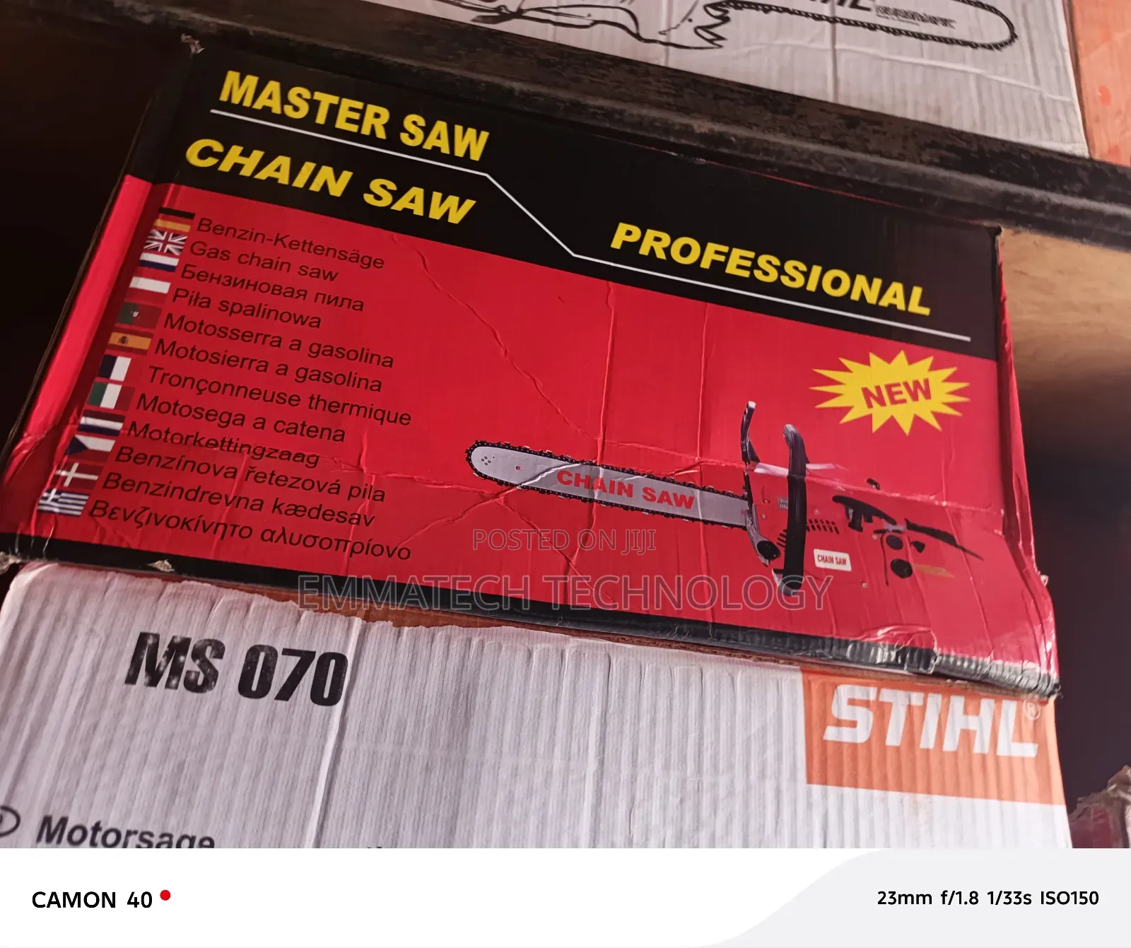 Master 20 Inches Chainsaw Machine