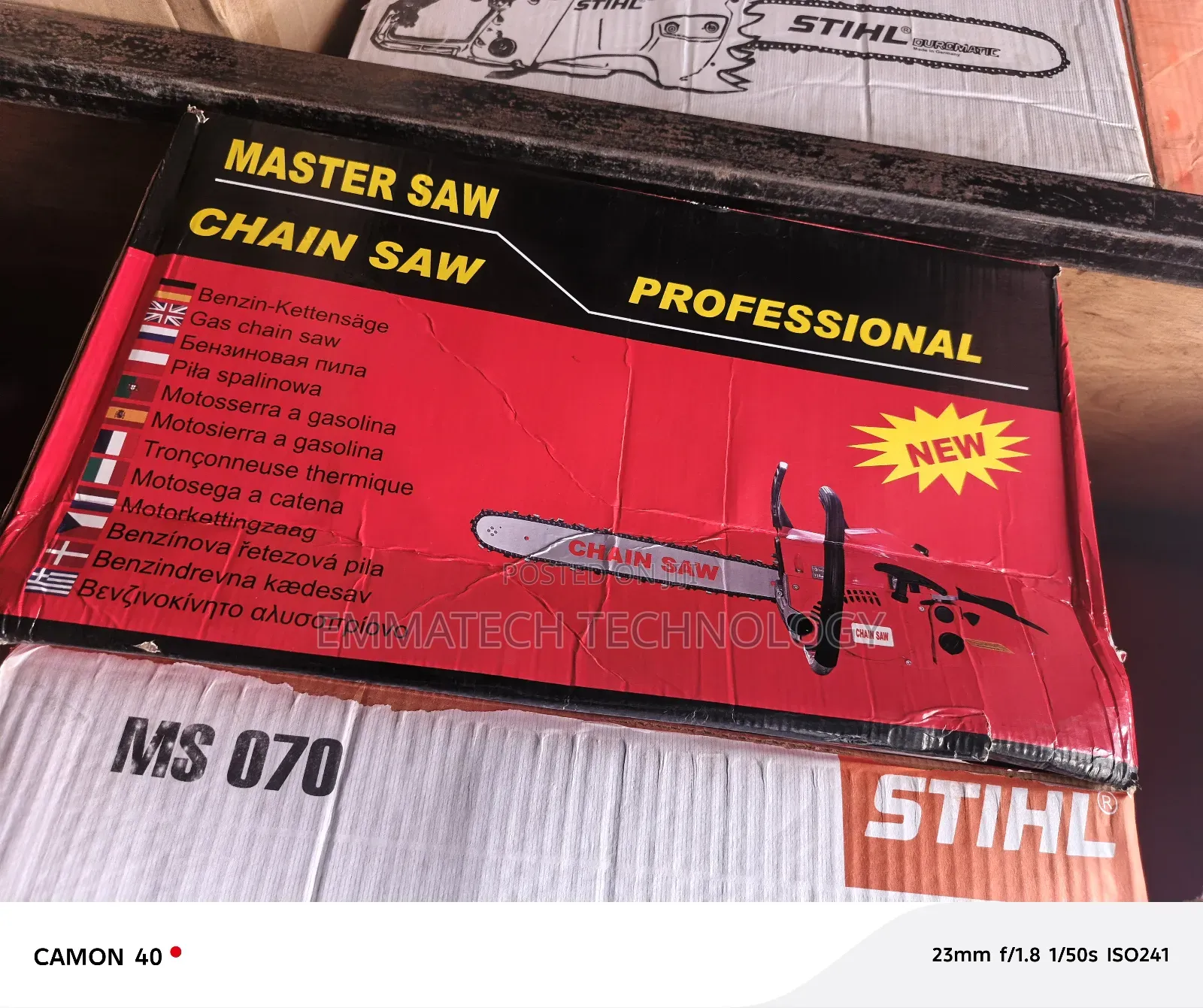 Master 20 Inches Chainsaw Machine