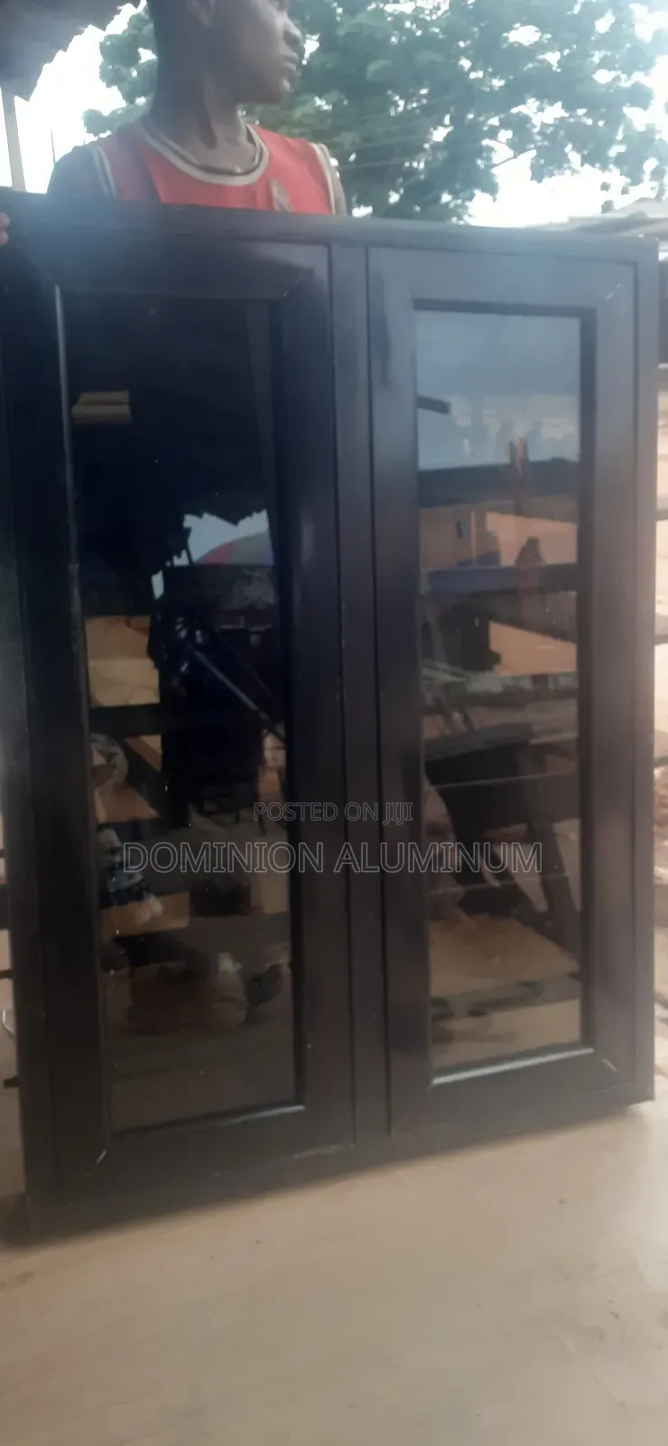 Black Tinted Casement Windows