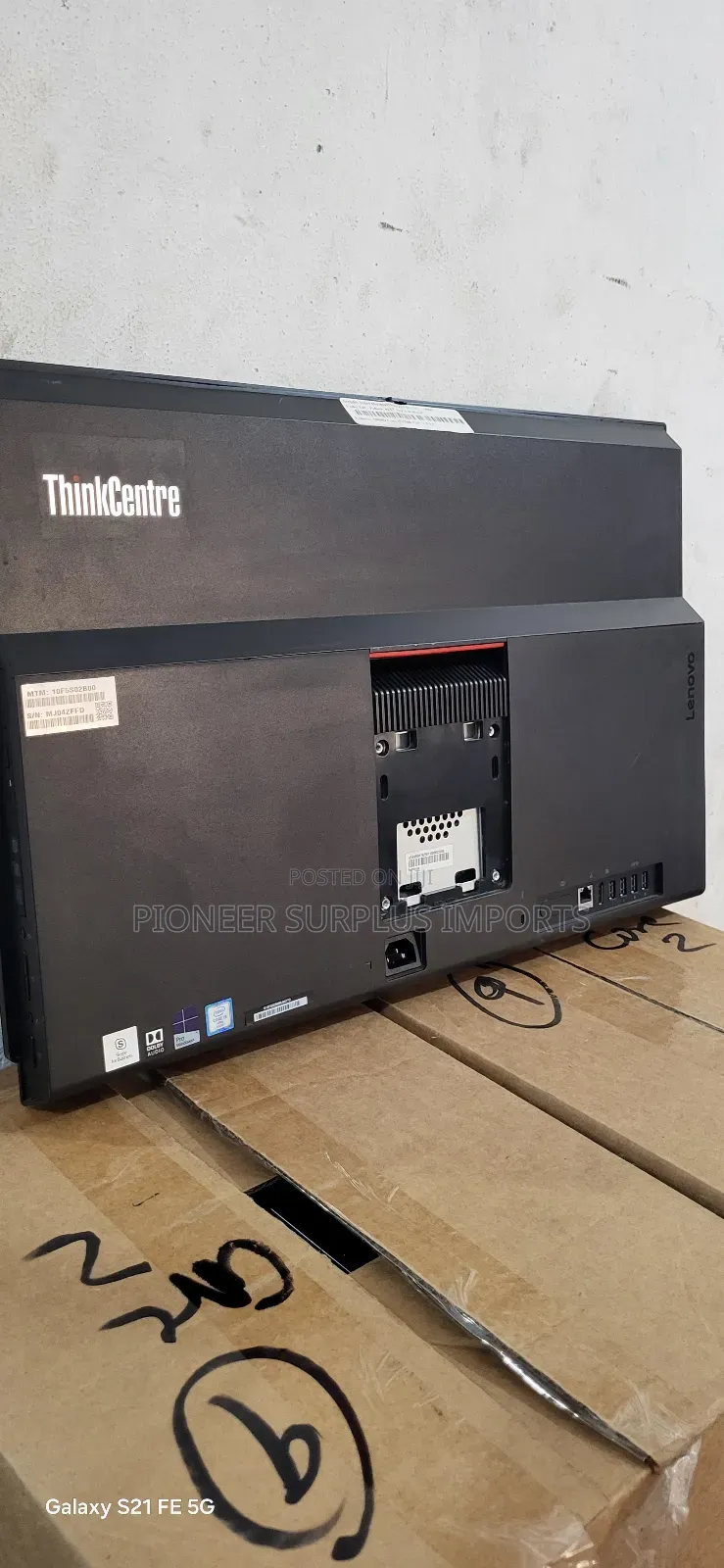 Desktop Computer Lenovo ThinkCentre M900 8GB Intel Core I5 SSD 256GB