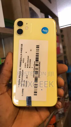 Apple iPhone 11 64 GB Yellow