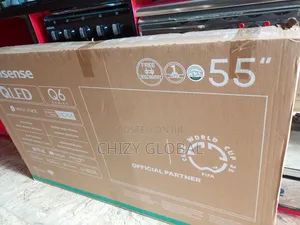 New Hisense 55" Smart Led Tv With 2years Warranty and Safe Delivery